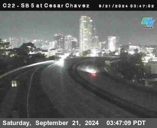 SB 5 at Cesar E Chaves Prkwy