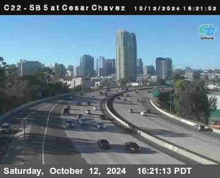 SB 5 at Cesar E Chaves Prkwy