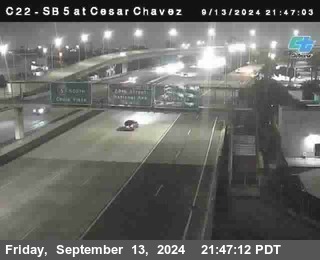 SB 5 at Cesar E Chaves Prkwy