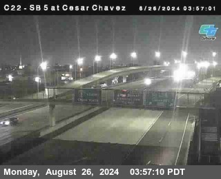 SB 5 at Cesar E Chaves Prkwy