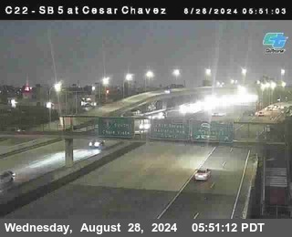 SB 5 at Cesar E Chaves Prkwy