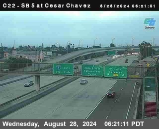 SB 5 at Cesar E Chaves Prkwy