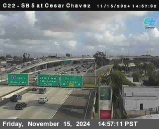 SB 5 at Cesar E Chaves Prkwy