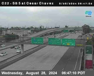 SB 5 at Cesar E Chaves Prkwy