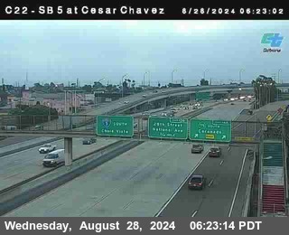 SB 5 at Cesar E Chaves Prkwy