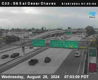 SB 5 at Cesar E Chaves Prkwy