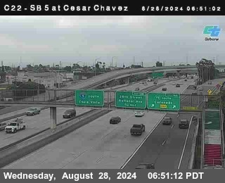 SB 5 at Cesar E Chaves Prkwy