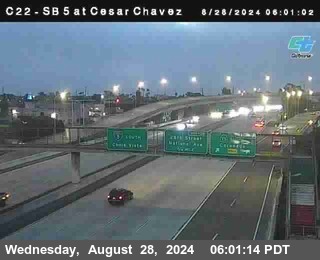 SB 5 at Cesar E Chaves Prkwy