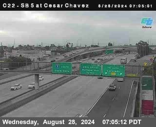 SB 5 at Cesar E Chaves Prkwy