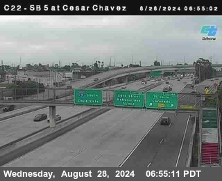 SB 5 at Cesar E Chaves Prkwy