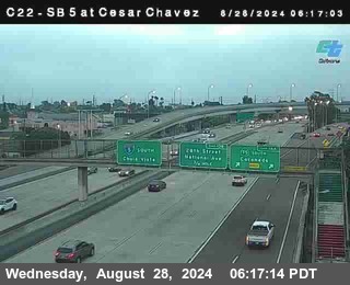 SB 5 at Cesar E Chaves Prkwy