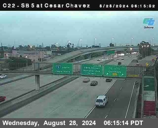 SB 5 at Cesar E Chaves Prkwy