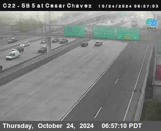 SB 5 at Cesar E Chaves Prkwy