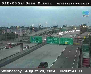 SB 5 at Cesar E Chaves Prkwy