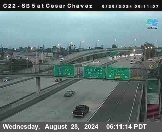 SB 5 at Cesar E Chaves Prkwy