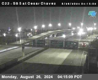 SB 5 at Cesar E Chaves Prkwy