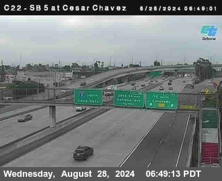 SB 5 at Cesar E Chaves Prkwy