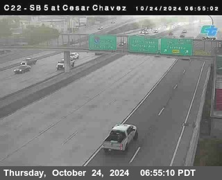 SB 5 at Cesar E Chaves Prkwy