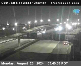 SB 5 at Cesar E Chaves Prkwy