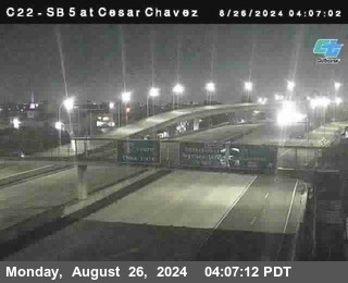 SB 5 at Cesar E Chaves Prkwy