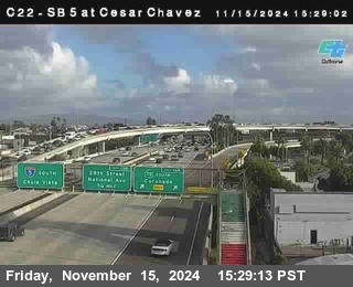 SB 5 at Cesar E Chaves Prkwy