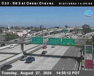 SB 5 at Cesar E Chaves Prkwy