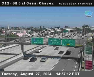 SB 5 at Cesar E Chaves Prkwy