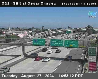 SB 5 at Cesar E Chaves Prkwy