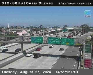 SB 5 at Cesar E Chaves Prkwy