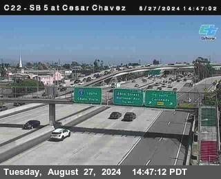 SB 5 at Cesar E Chaves Prkwy