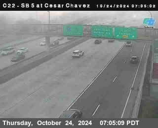 SB 5 at Cesar E Chaves Prkwy