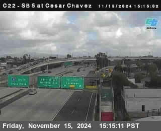 SB 5 at Cesar E Chaves Prkwy