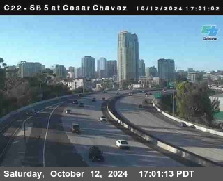 SB 5 at Cesar E Chaves Prkwy