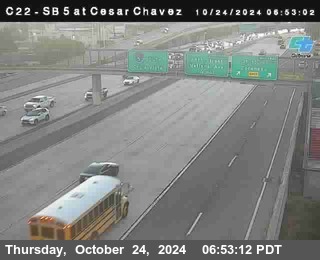 SB 5 at Cesar E Chaves Prkwy