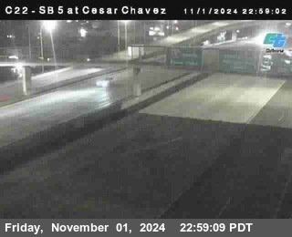 SB 5 at Cesar E Chaves Prkwy