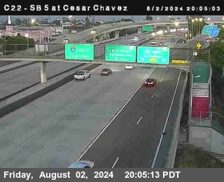 SB 5 at Cesar E Chaves Prkwy