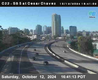 SB 5 at Cesar E Chaves Prkwy