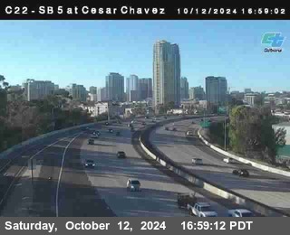 SB 5 at Cesar E Chaves Prkwy