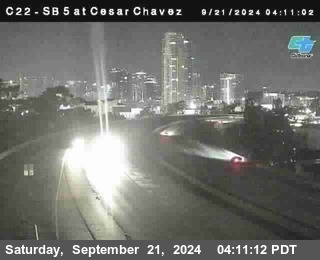 SB 5 at Cesar E Chaves Prkwy