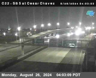 SB 5 at Cesar E Chaves Prkwy