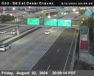 SB 5 at Cesar E Chaves Prkwy