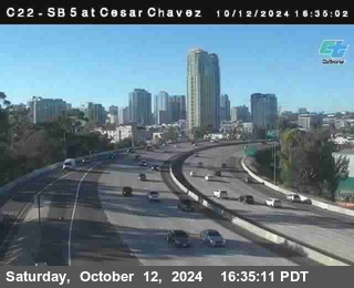 SB 5 at Cesar E Chaves Prkwy