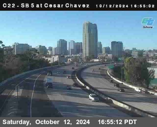 SB 5 at Cesar E Chaves Prkwy