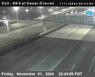 SB 5 at Cesar E Chaves Prkwy