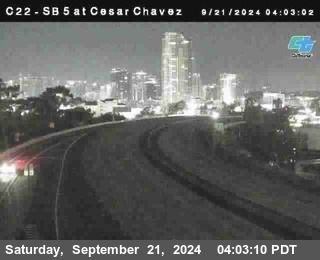 SB 5 at Cesar E Chaves Prkwy