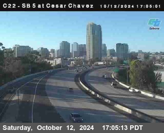 SB 5 at Cesar E Chaves Prkwy