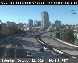 SB 5 at Cesar E Chaves Prkwy