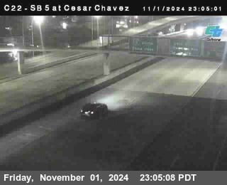 SB 5 at Cesar E Chaves Prkwy