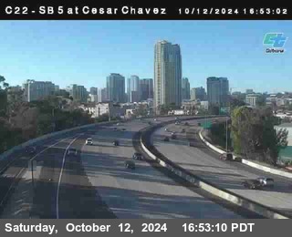 SB 5 at Cesar E Chaves Prkwy