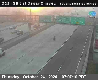 SB 5 at Cesar E Chaves Prkwy